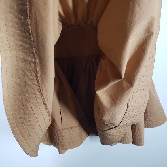 JiJil Sleeveless Utility‎ Dress 40 4 Tan Mini - Picture 7 of 13